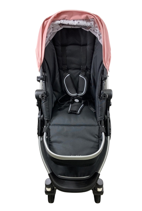 Shop Mockingbird Single 2.0 Stroller, Bloom, Watercolor Drops, Silver With Penny Leather, 2024 at GoodBuy Gear