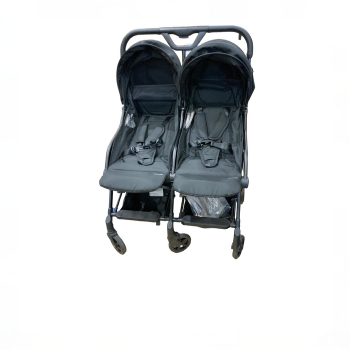 Shop Mompush Lithe Double Stroller, 2025, Black at GoodBuy Gear