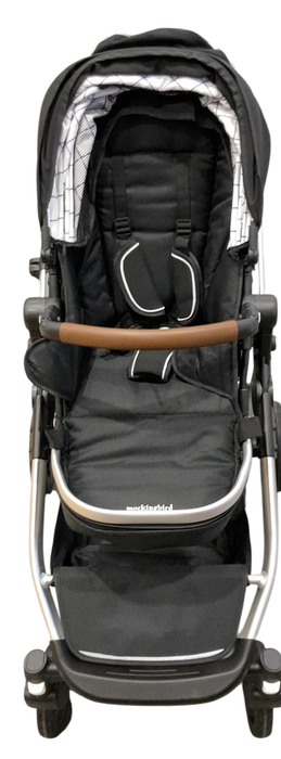 Shop Mockingbird Single to Double 2.0 Stroller, Black, Windowpane, Silver With Penny Leather, 2025 at GoodBuy Gear
