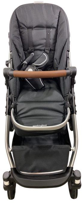Shop Mockingbird Single to Double 2.0 Stroller, 2024, No Canopy, No Canopy, Silver With Penny Leather at GoodBuy Gear
