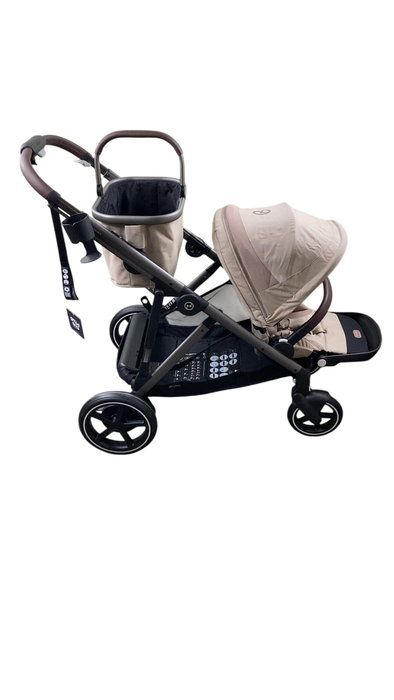 Shop Cybex e-Gazelle S Stroller, 2024, Almond Beige, Taupe at GoodBuy Gear
