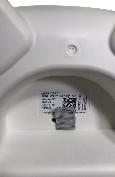 Shop Stokke Clikk High Chair, White at GoodBuy Gear