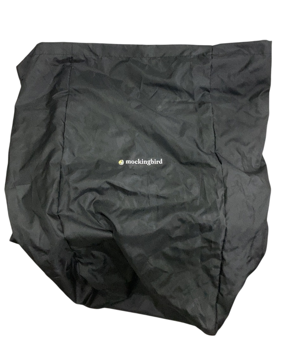 Shop Mockingbird Single to Double 2.0 Stroller, 2024, Black, Silver With Penny Leather, Windowpane at GoodBuy Gear