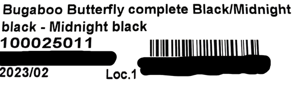 Shop Bugaboo Butterfly Stroller, 2023, Black, Midnight Black, Midnight Black at GoodBuy Gear