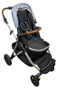 Shop Mockingbird Single to Double 2.0 Stroller, 2024, Silver With Penny Leather, Sky, Watercolor Drops at GoodBuy Gear