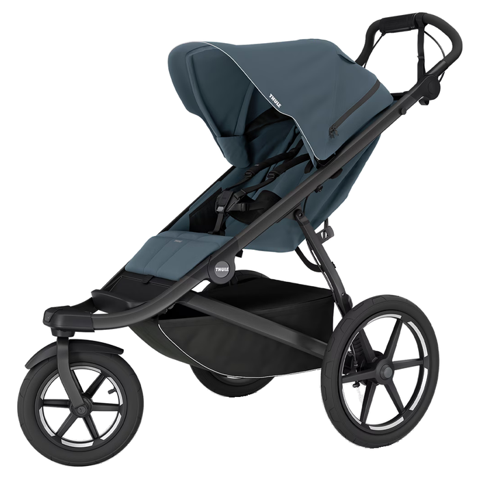 Shop Thule Urban Glide 3 Stroller, 2025, Dark Slate, Magnetic Harness at GoodBuy Gear