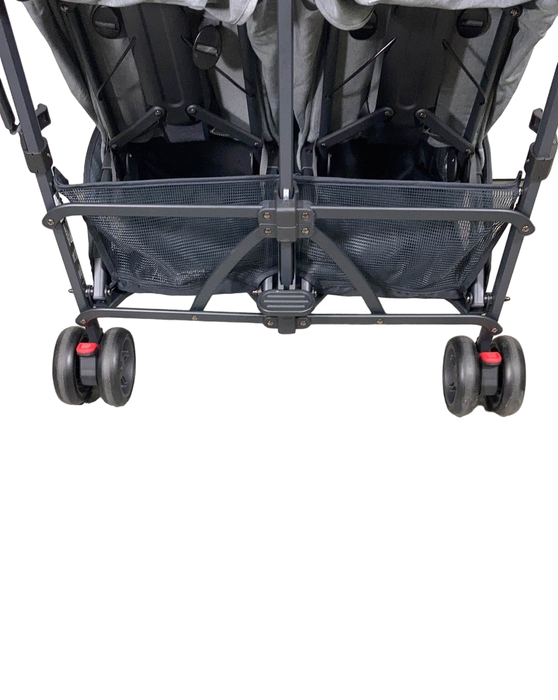 used UPPAbaby G-Link V2 Double Stroller, 2022, Greyson (Charcoal Melange)