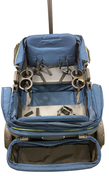 Shop Gladly Family Anthem4 Classic 4 Seater All Terrain Wagon Stroller, Neon Indigo at GoodBuy Gear