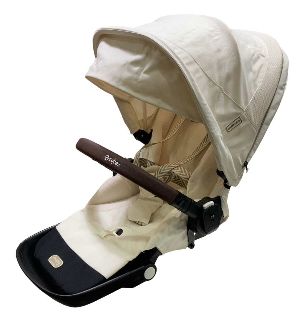 cybex gazelle s seashell beige Cybex Gazelle S Seat Unit, Black Frame, Seashell Beige