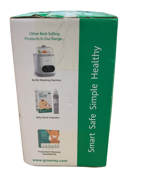 Shop Grownsy Portable Bottle Warmer 5-In-1 Bottle Sterilizer, White at GoodBuy Gear
