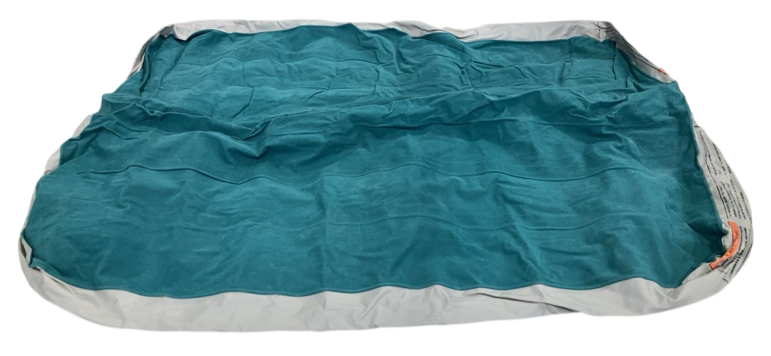 Shop SlumberPod SlumberTot Inflatable Toddler Bed, Gray/Teal at GoodBuy Gear