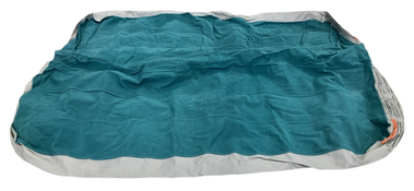 Shop SlumberPod SlumberTot Inflatable Toddler Bed, Gray/Teal at GoodBuy Gear