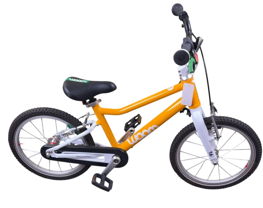 Shop Woom ORIGINAL 3 Bike "16, AUTOMAGIC, Sunny Yellow at GoodBuy Gear