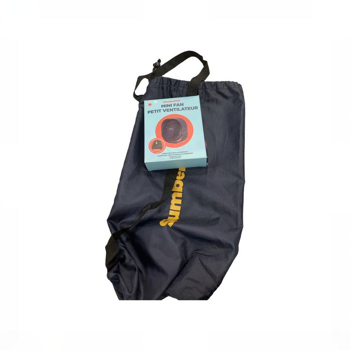 Shop SlumberPod 2.0 Sleep Canopy with Fan, Navy With Stars at GoodBuy Gear