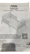 Shop Dream On Me Finn Toddler Bed, Cool Grey at GoodBuy Gear