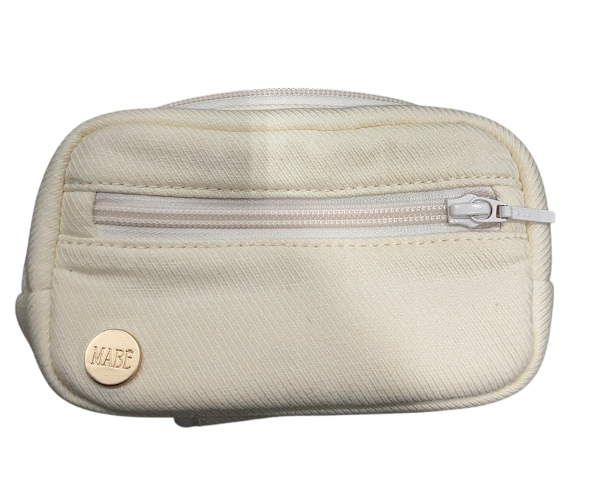 Shop Mabē Monarch Accessory Bag, ivory at GoodBuy Gear