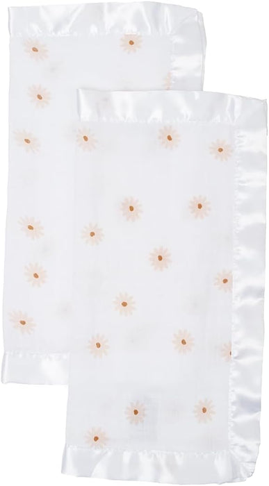 Lulujo Baby Security Lovie Blankets, Daisies