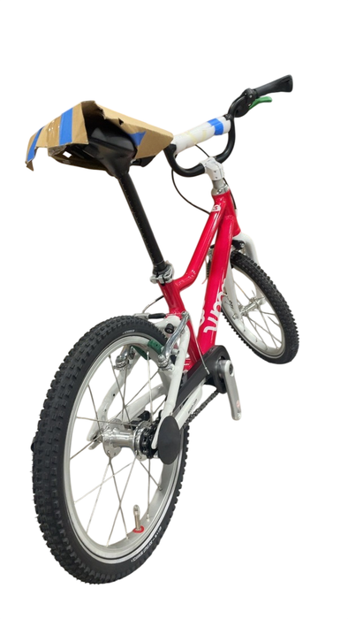 Shop Woom GO 3 Bike "16, Base Model, Hot Pink at GoodBuy Gear