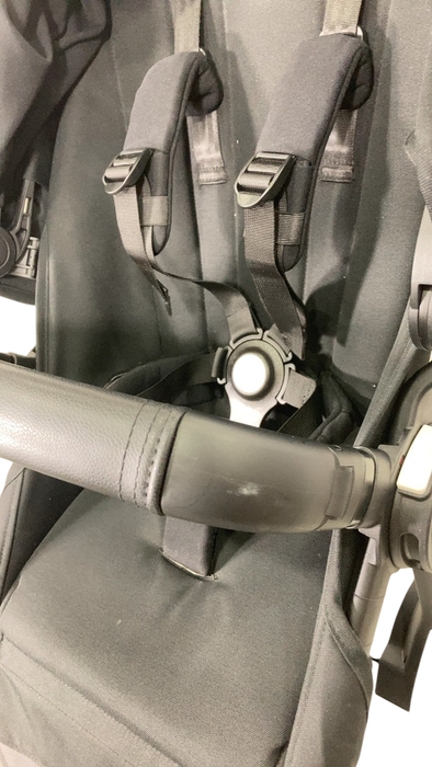 Shop Bugaboo Donkey 5 Duo Extension Set, 2024, Black, Midnight Black, Midnight Black, with Canopy at GoodBuy Gear