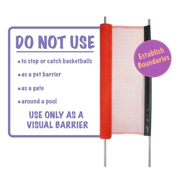 KidKusion Driveway Guard, Black, 28ft, Not Retractable