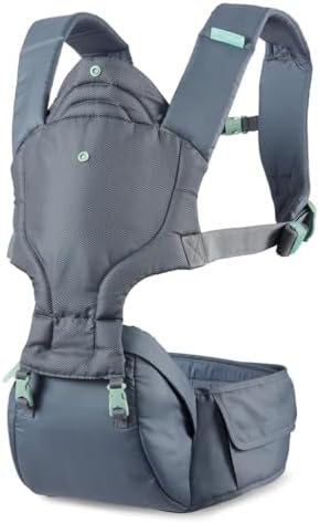 Infantino Hip Rider Plus 5-in-1 Carrier, Grey