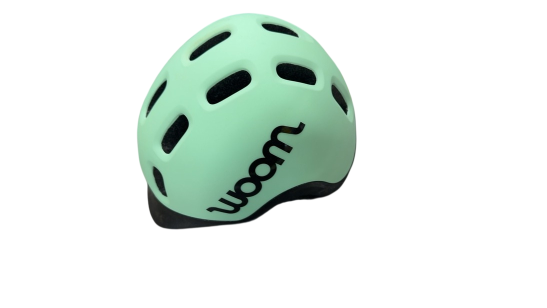 Shop Woom Ready Kids Helmet, Mint, Small, Without Light at GoodBuy Gear