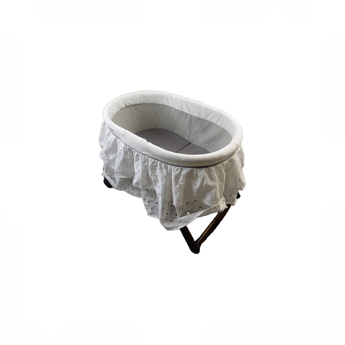 Shop Ingenuity Foldaway Rocking Wood Bassinet at GoodBuy Gear