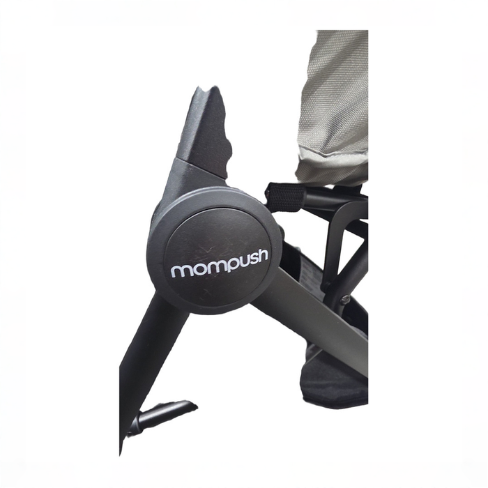 Shop Mompush Lithe Double Stroller, 2026, Grey at GoodBuy Gear