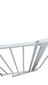 Shop Regalo Easy Step 38.5-Inch Extra Wide Walk Thru Baby Gate, White at GoodBuy Gear