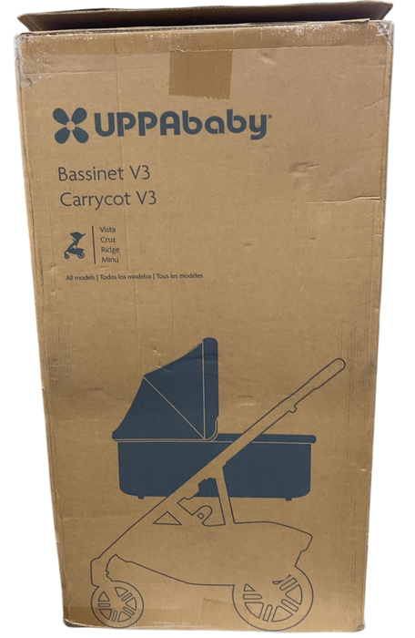 Shop UPPAbaby Bassinet V3, Savannah (Pearl Gray Jacquard) at GoodBuy Gear