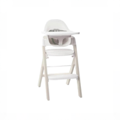 Shop Mockingbird High Chair, Cloud Washed Beech, White at GoodBuy Gear