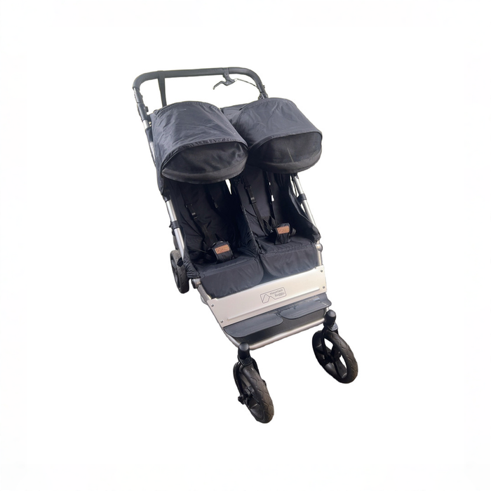 Shop Mountain Buggy Duet Double Stroller, 2021, Black at GoodBuy Gear