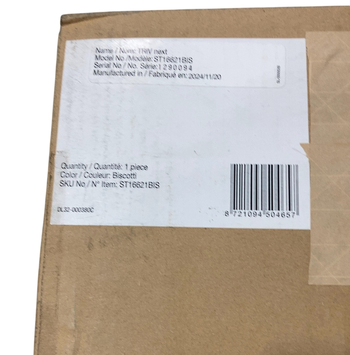 Shop Nuna TRIV Next Stroller, 2024, Biscotti at GoodBuy Gear