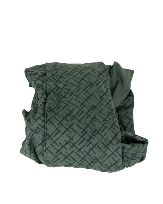 used Moby Wrap Baby Carrier, Olive Etch