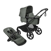 Shop Bugaboo Kangaroo Single To Double Stroller, Black, Forest Green, Forest Green, 2025 at GoodBuy Gear