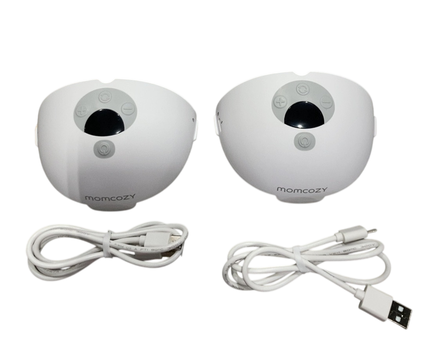 Shop Momcozy All-in-one M5 Double Wearable Breast Pump, Quill Grey at GoodBuy Gear