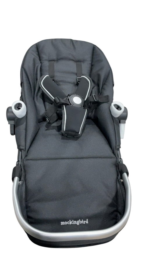 Shop Mockingbird 2nd Seat Kit 2.0, No Canopy, No Canopy, Silver With Penny Leather at GoodBuy Gear