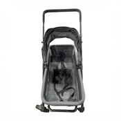 Shop Evenflo Omni Crew 3-in-1 Stroller Wagon, Oyster Grey at GoodBuy Gear