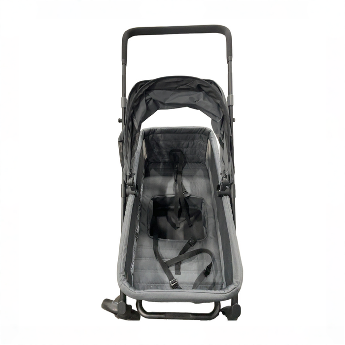 Shop Evenflo Omni Crew 3-in-1 Stroller Wagon, Oyster Grey at GoodBuy Gear
