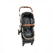 Shop DRAFT - Monbebe Lynx 6-in-1 Modular Travel System Stroller, 2025, Black & rose at GoodBuy Gear