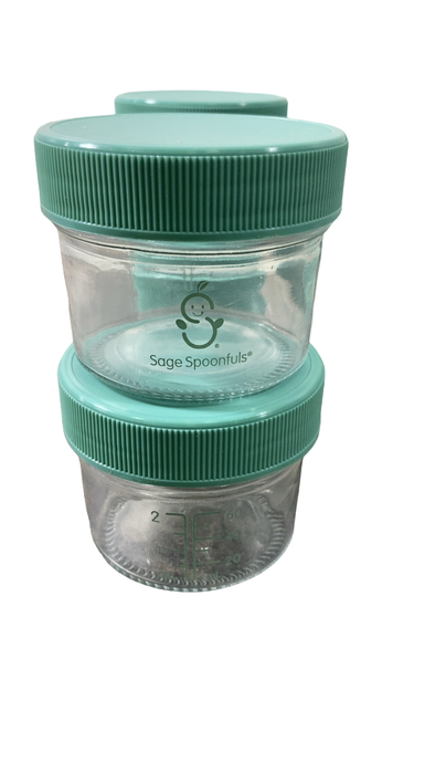 Shop Sage Spoonfuls Glass Jar Containers at GoodBuy Gear