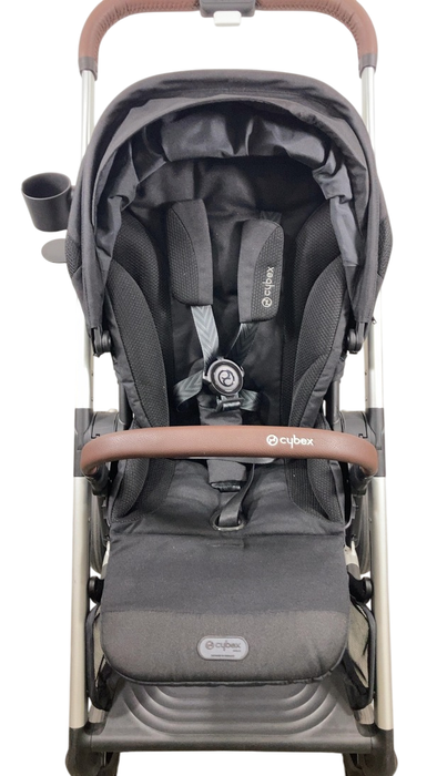 Shop Cybex Balios S Lux Stroller, 2023, Moon Black, Silver at GoodBuy Gear