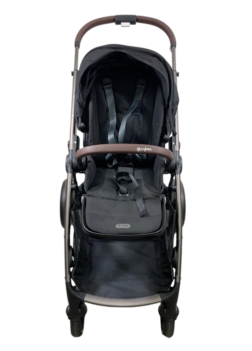Shop Cybex Gazelle S Modular Stroller, 2024, Black Frame, Moon Black at GoodBuy Gear