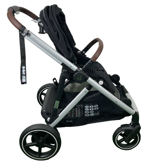 Shop Cybex e-Gazelle S Stroller, 2024, Black, Moon Black at GoodBuy Gear