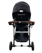 Shop Mockingbird Single to Double 2.0 Stroller, 2024, Black, Silver With Penny Leather, Windowpane at GoodBuy Gear
