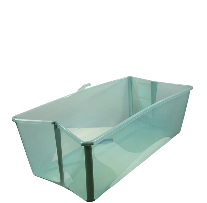 Shop Stokke Flexi Bath Foldable Baby Bathtub, Soft Mint, XLarge at GoodBuy Gear