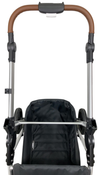 Shop Mockingbird 2.0 Single to Double Stroller Frame, Silver With Penny Leather, 2024 at GoodBuy Gear
