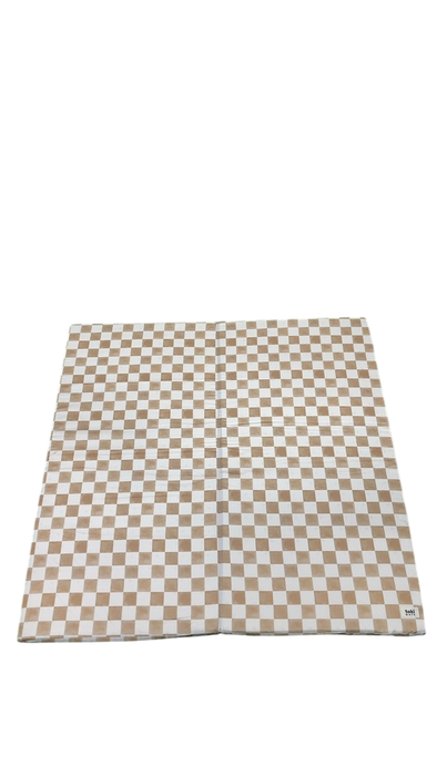 Shop Toki Kids Standard Padded Play Mat 40" x 40", Checker Toffee at GoodBuy Gear