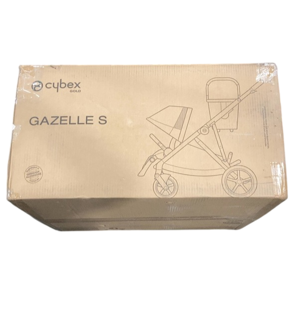 Shop Cybex Gazelle S Modular Stroller, Moon Black, Taupe Frame, 2024 at GoodBuy Gear