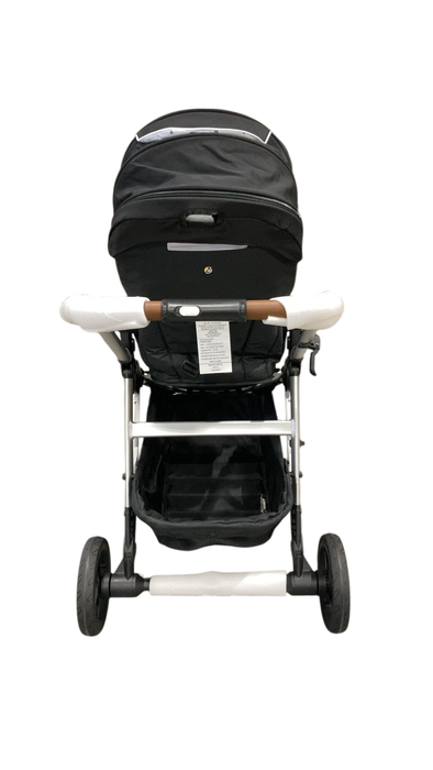 Shop Mockingbird Single 2.0 Stroller, 2025, Black, Silver With Penny Leather, Watercolor Drops at GoodBuy Gear